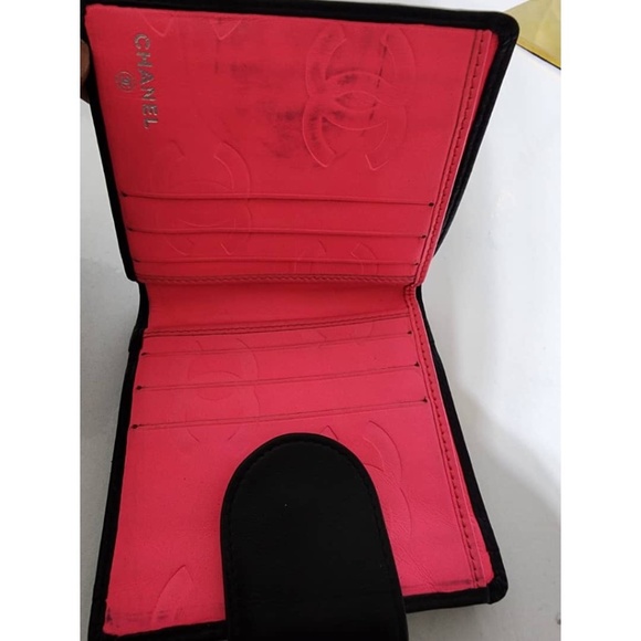 Authentic CHANEL Calfskin Quilted Large Cambon Tote Bag Black and Wallet - Picture 5 of 16